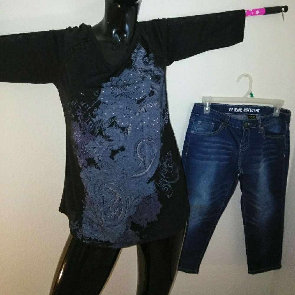 Top (with jean)
